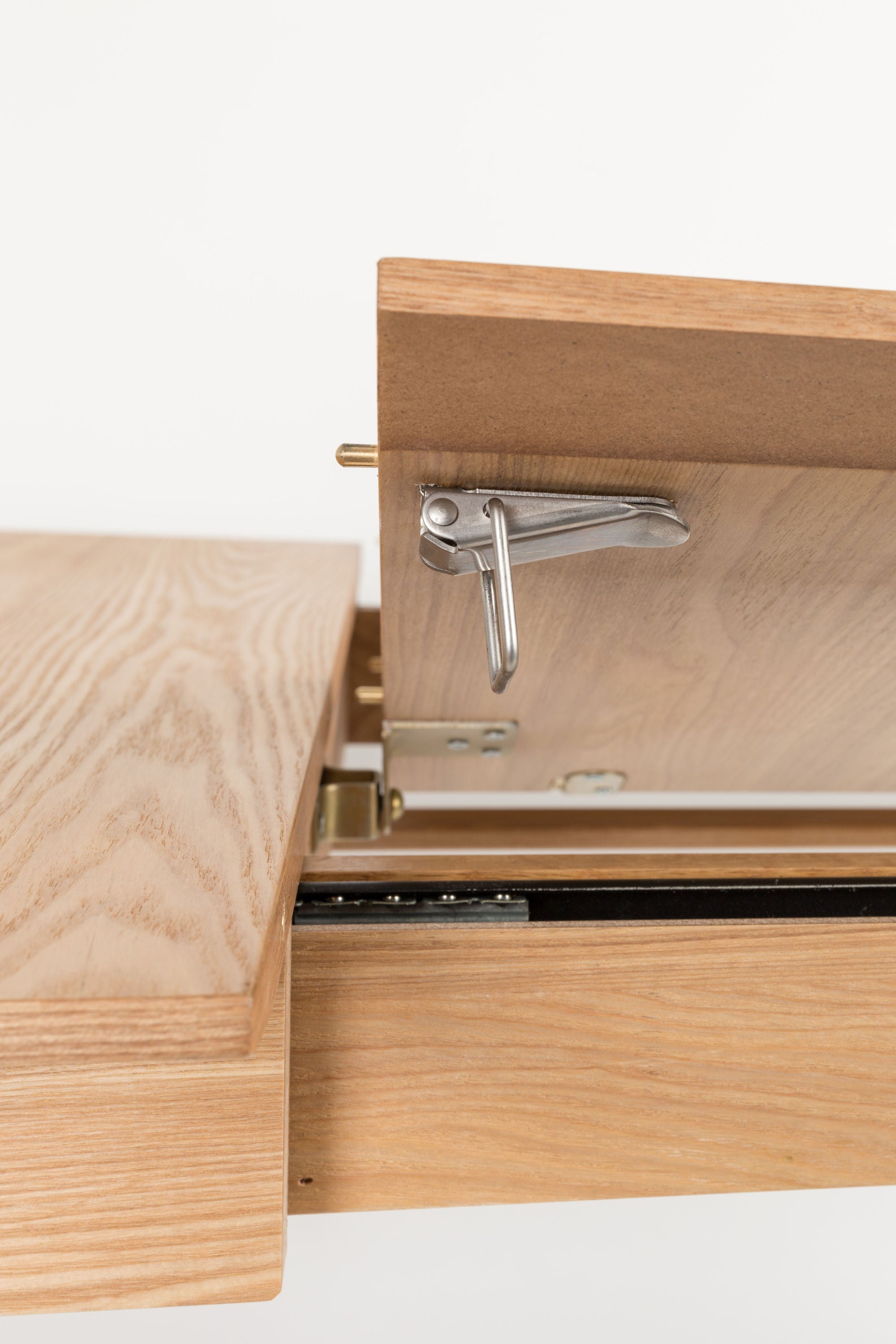 Zuiver Glimps Natural Wood Extending Dining Table